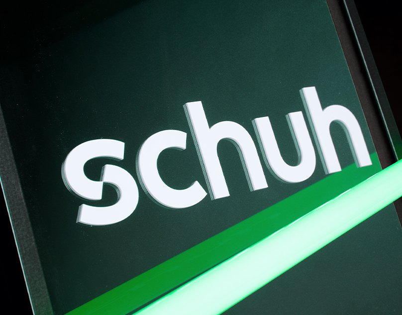 schuh – rebrand of UK shoe retailer
